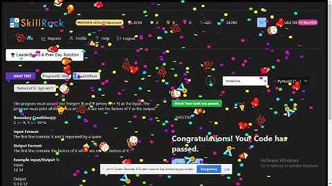 skillrack daily test|skillrack python|26/9/2023|skillrack daily challenge today solution|