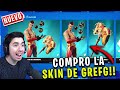 MI REACCION a la TIENDA de GREFG y me COMPRO SU SKIN en Fortnite - JorgeIsaac115