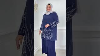 509 Sedef Tesettür Elbise, Büyük Beden Ve 5 Farklı Renk