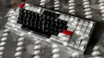 Geonworks F1-8X V2 Custom Keyboard | Cherry MX2A Black | Sound Test