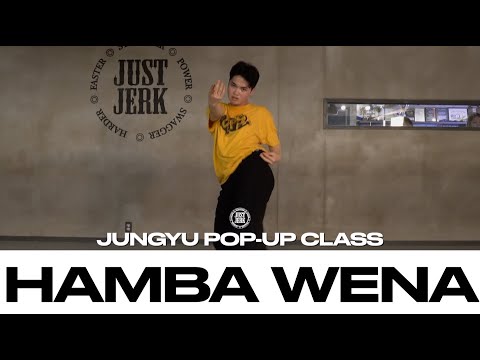 JUNGYU POP-UP CLASS | Deep London & Boohle - Hamba Wena | @justjerkacademy