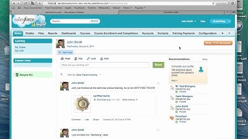 MoodleForce - Moodle LMS and Salesforce Demo (Intro)