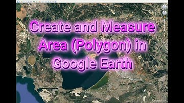 How to Create and Measure and Area Polygon