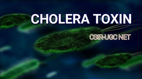 CSIR UGC NET | CHOLERA TOXIN | #BiologyAllInOne
