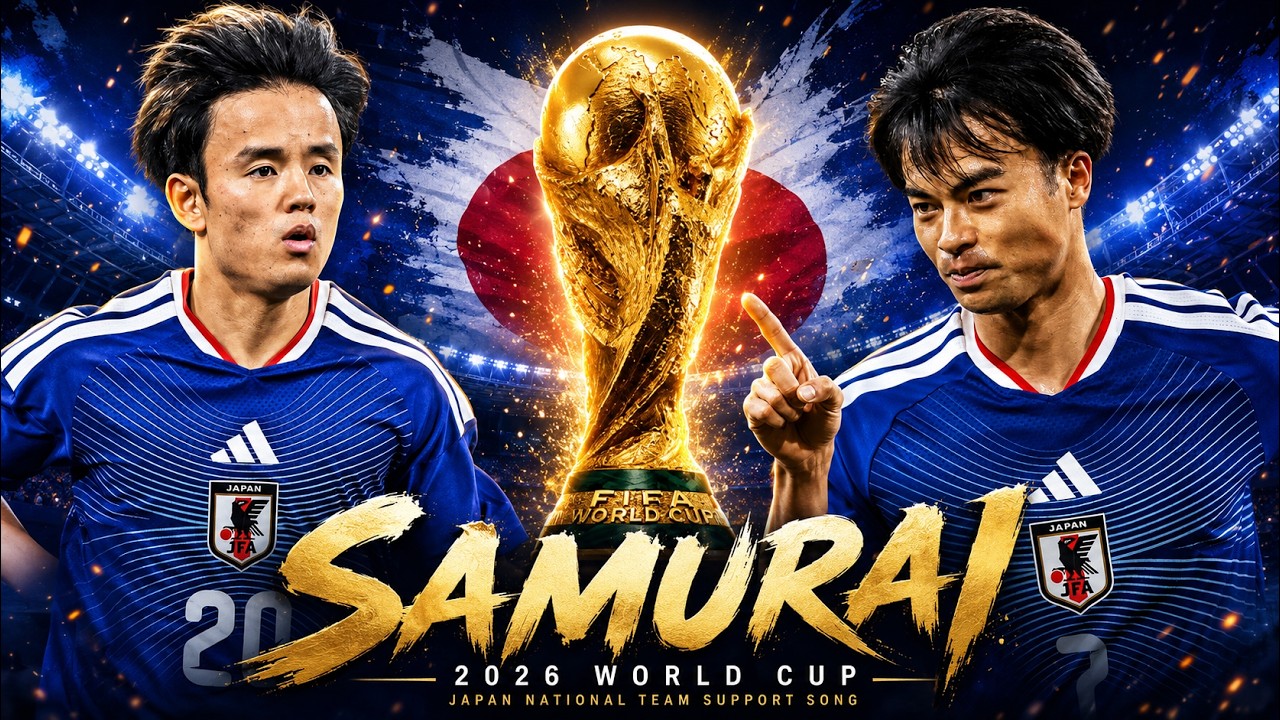 ワールドカップ 日本代表 応援歌 2026/SAMURAI BLUE INVICTOS ▻ WORLD