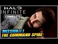 HALO INFINITE Story Mission 11: The Command Spire - Gameplay Walkthrough | PC Xbox Series Full