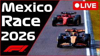 🔴F1 LIVE - Mexico GP RACE - Commentary + Timings Update
