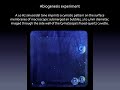 Abiogenesis, water-immersed air bubble experiment