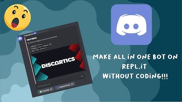 Make all in one bot on repl.it without coding!!!🤖