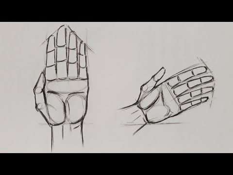 How to draw hands | El Çizimi | Drawing Techniques | Çizim Teknikleri