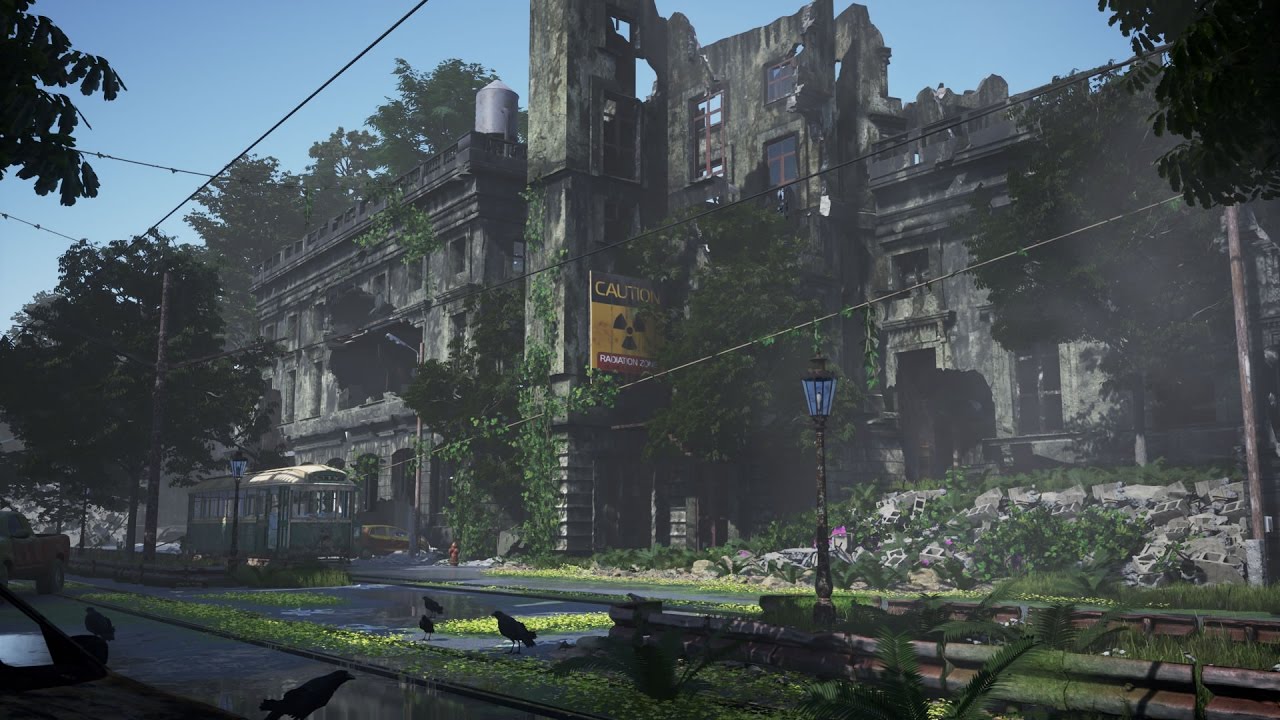 Overgrown Ruins Scene - Unreal Engine 4 - YouTube