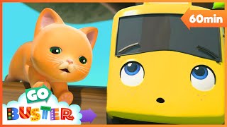 Baby Kitten Rescue - Buster’s Super Fire Truck Friend | Go Buster - Bus Cartoons & Kids Stories