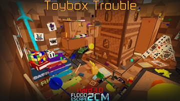 Toybox Trouble [Hard] | Flood Escape 2 Community Maps (Mobile)