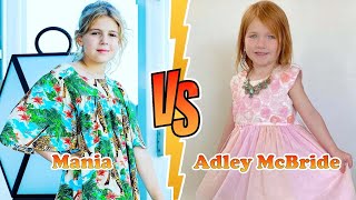 Adley Mcbride Vs Mania Vania Mania Kids Transformation New Stars From Baby To 2023