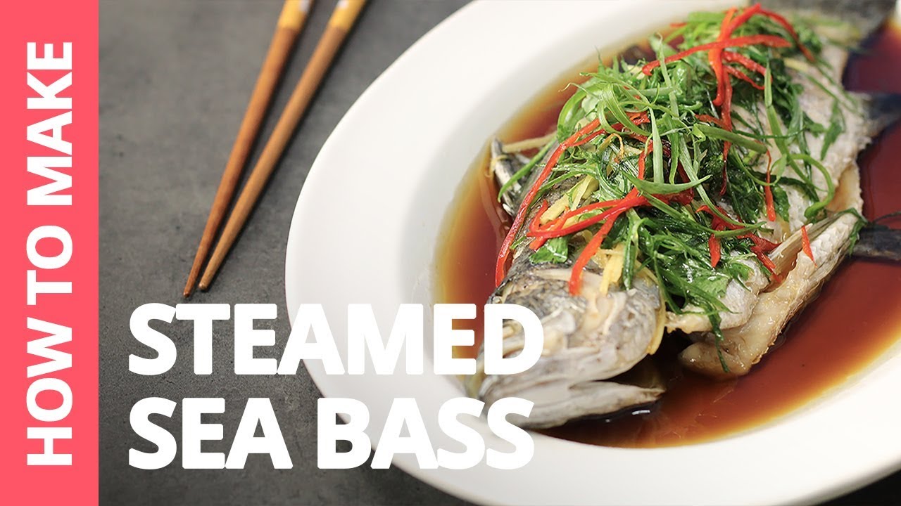 How To Make Steamed Sea Bass 蒸鲈鱼 — Recipe By Plated Asia Youtube