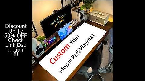Custom Mouse Pad Large Computer Office Game Table Mats  Rubber Anti-slip Gaming Keyboard Mousepads L