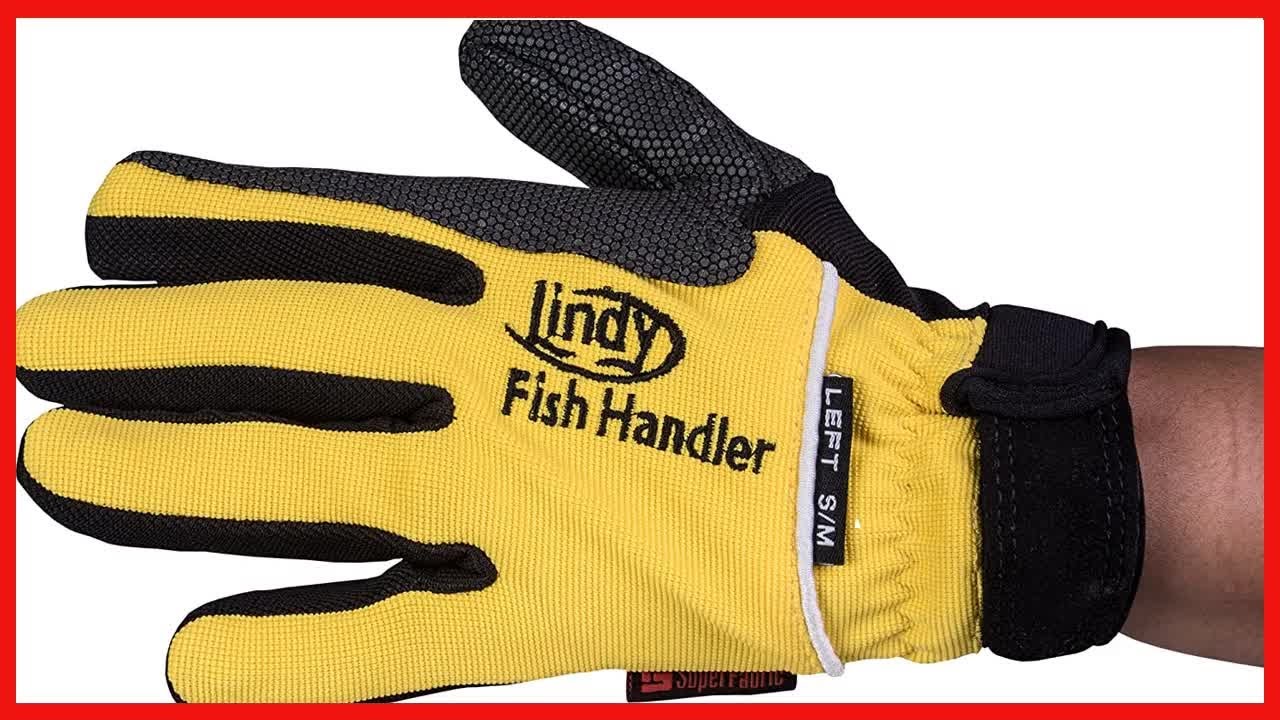 Lindy Fish Handling Glove Puncture-Proof and Cut Resistant Fish-Grabbing Glove