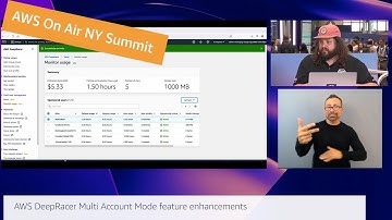 AWS Summit New York 2022: AWS On Air ft. AWS DeepRacer Multi Account Mode enhancements | AWS Events