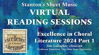 2024 Excellence in Choral Literature: Part 1 - YouTube