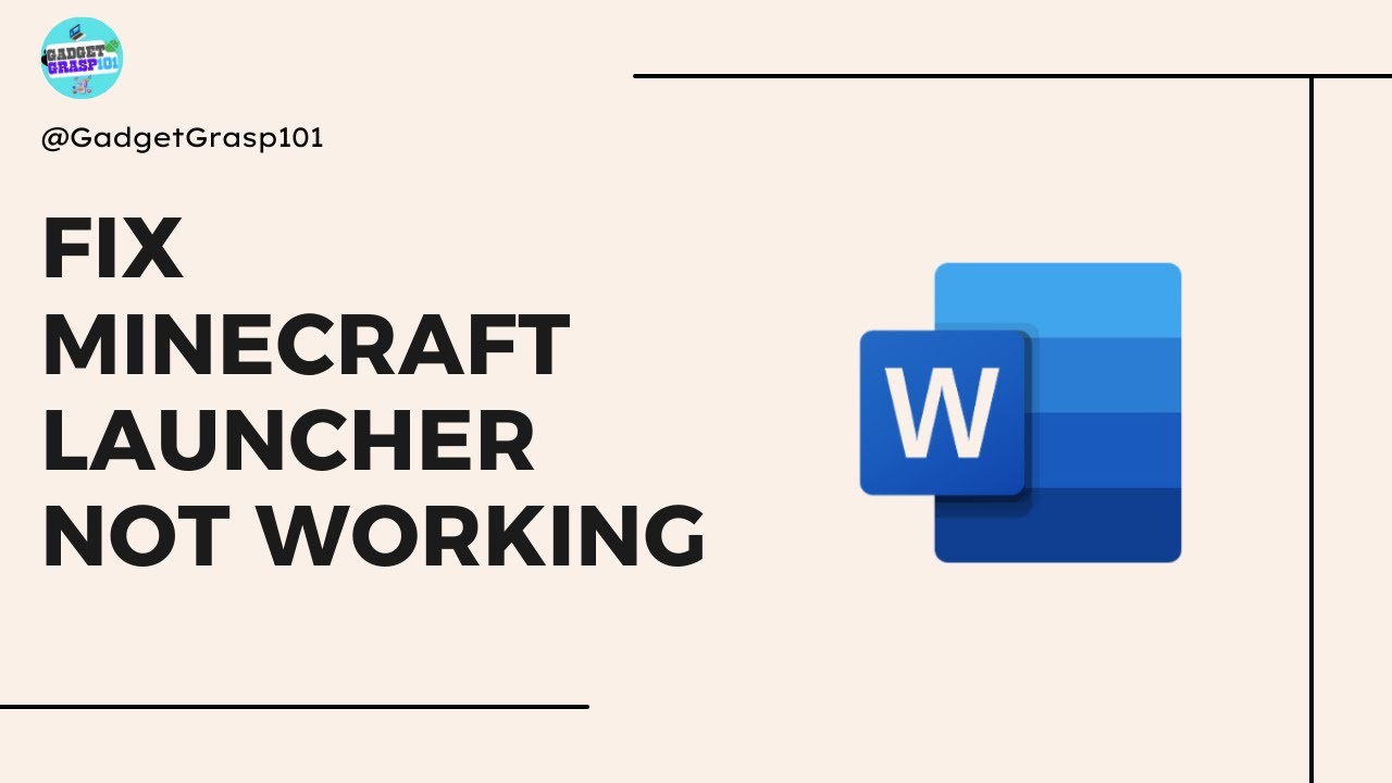 How to Fix Minecraft Launcher Not Downloading or Installing Microsoft ...
