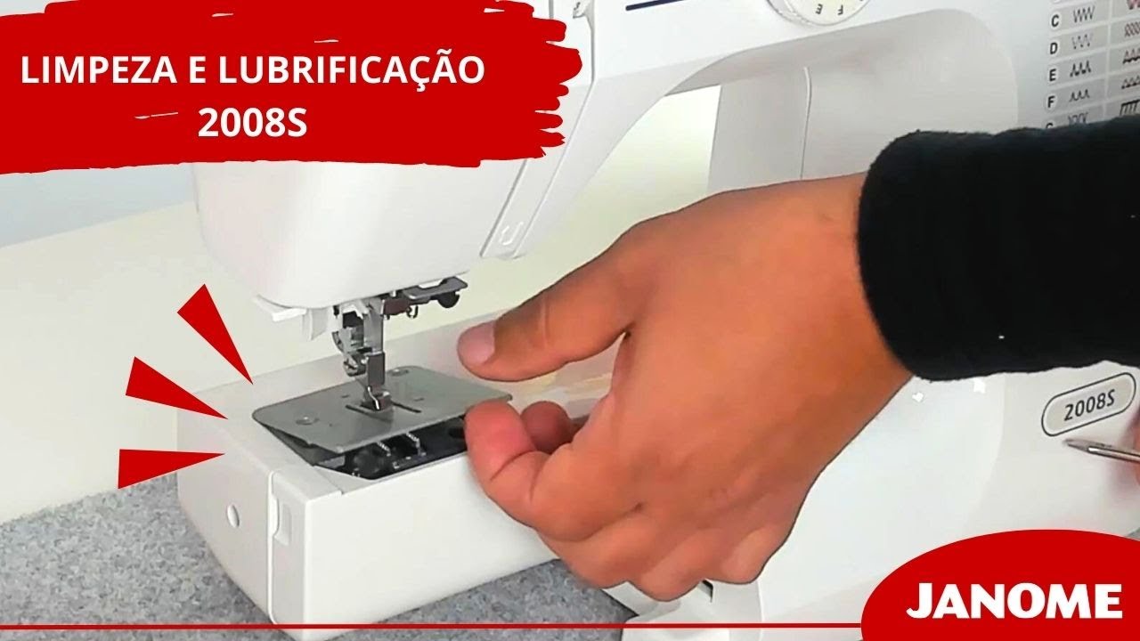 Limpeza e lubrificação máquina mecânica 2008S