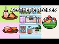 Toca boca aesthetic food recipes  some of my favourites  toca life world