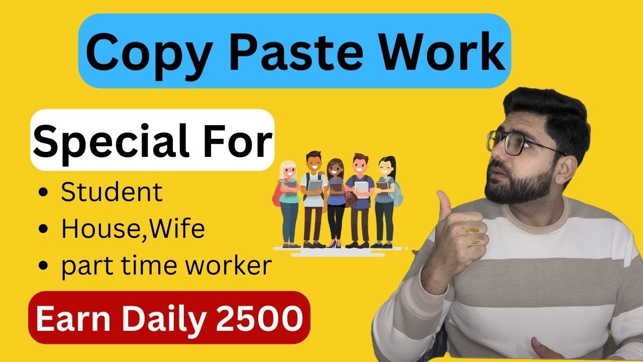 Earn Money Online By Simple Copy Paste Work Resume Writing || Online ...