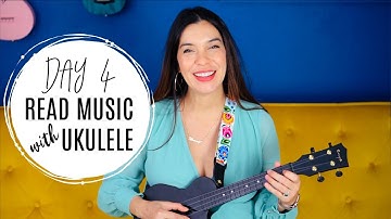 DAY 4 - Reading BEETHOVEN Music Notation with Ukulele! - Tutorial by a Music Teacher