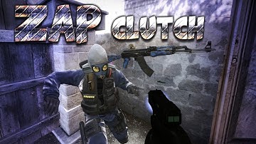 CS:GO - Zap Clutch 1vs3 (Zeus x27)