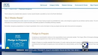 EWEB offers recommendations to prepare your household in case of an outage