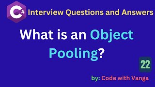 What is an Object Pooling In C#
