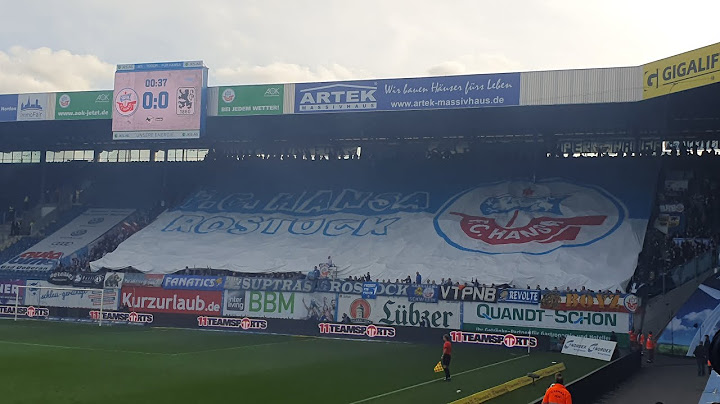 FC Hansa Rostock vs TSV 1860 München (Hymne, Pyro, Support) 2:1 Sieg/ 4K