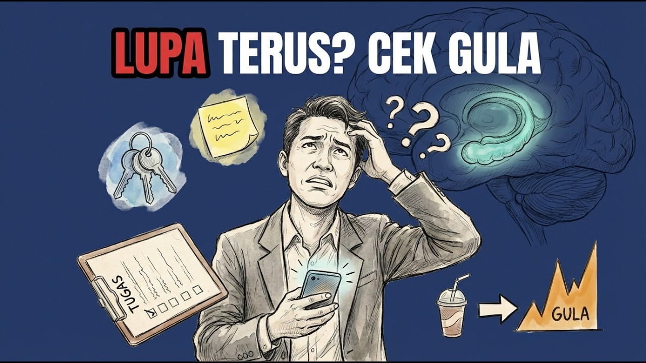 SUGAR BRAIN: BAGAIMANA GULA MENGECILKAN HIPPOCAMPUS DAN MENURUNKAN DAYA INGAT !