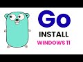 How to Install go lang compiler in Windows 11