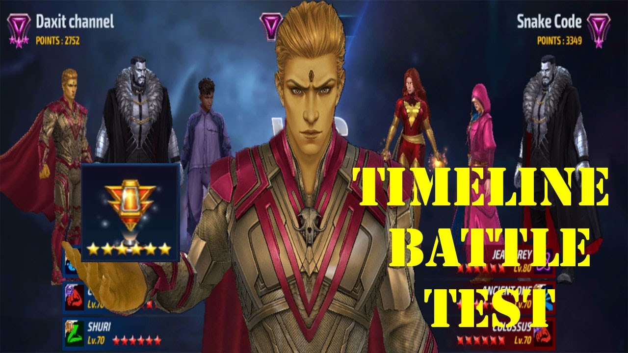 Adam Warlock vs Jean Grey | Adam Warlock timeline battle test | Marvel Future Fight