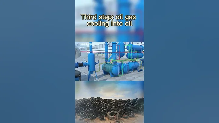 💎Waste tire to fuel oil pyrolysis machine- convert rubber tires to oil processing process