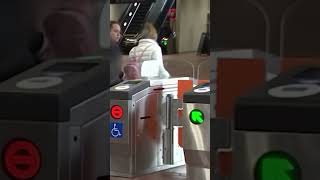 Metro Tests New Swinging Door Gates to Curb Fare Evasion