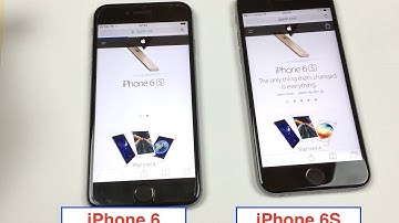 iPhone 6S vs iPhone 6 Touch ID Fingerprint Speed 4k Video