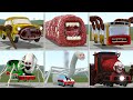 ALL TRAIN MONSTER EATER: CURSED THOMAS VS CHOO CHOO CHARLES VS TRAIN EATER VS BUS EATER, CAR EATER!!