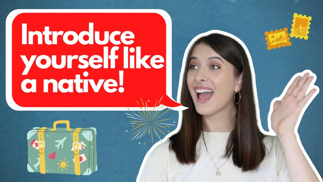 How to introduce yourself in English - Like a NATIVE! Fun English ...