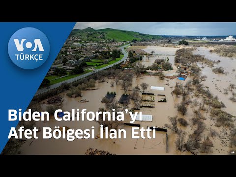 Biden California’yı Afet Bölgesi İlan Etti