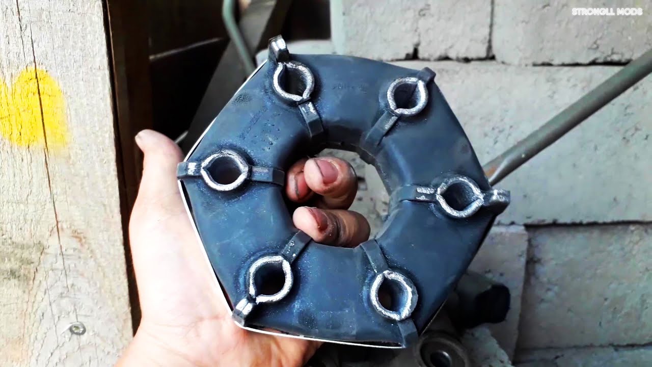 Эластичная муфта от Нивы в Ford Scorpio V6