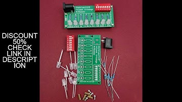 DIY Soldering Practice Kit - Learn electronics and improve your skills with easy-to-assemble circuit