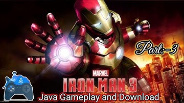 Iron Man 3 Game For Touch Screen Java mobile Gameplay in Android Part :-3 | Download Java Games