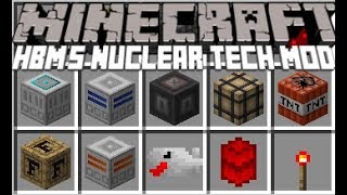 Minecraft HBM's Nuclear Tech Mod/USE CRAZY EXPLOSIVOS TO DEFEAT MOBS!! Minecraft part 2