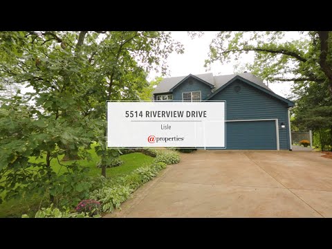 5514 Riverview Drive, Lisle, IL home video tour
