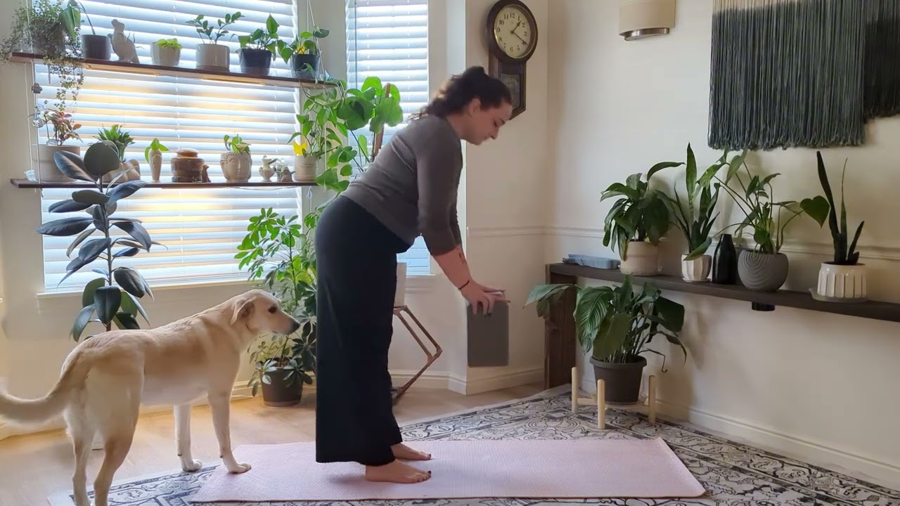 7 Minute Yoga for ADHD & Restlessness | Gentle Flow to Calm Your Nervous System