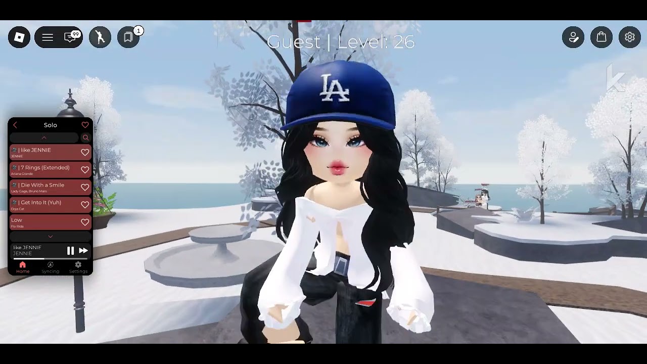 DANCING LIKE JENNIE ON ROBLOX