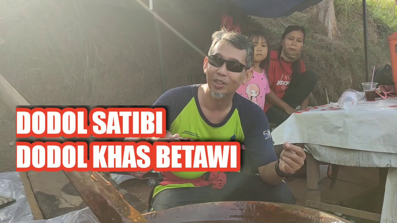 DODOL SATIBI MAKANAN TRADISIONAL KHAS BETAWI 