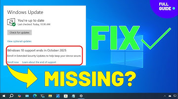 (Solved) Fix Missing Windows 10 ESU Enroll Option for Security Updates After End of Life